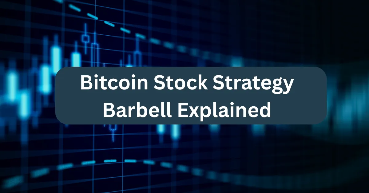 Bitcoin stock strategy Barbell explained