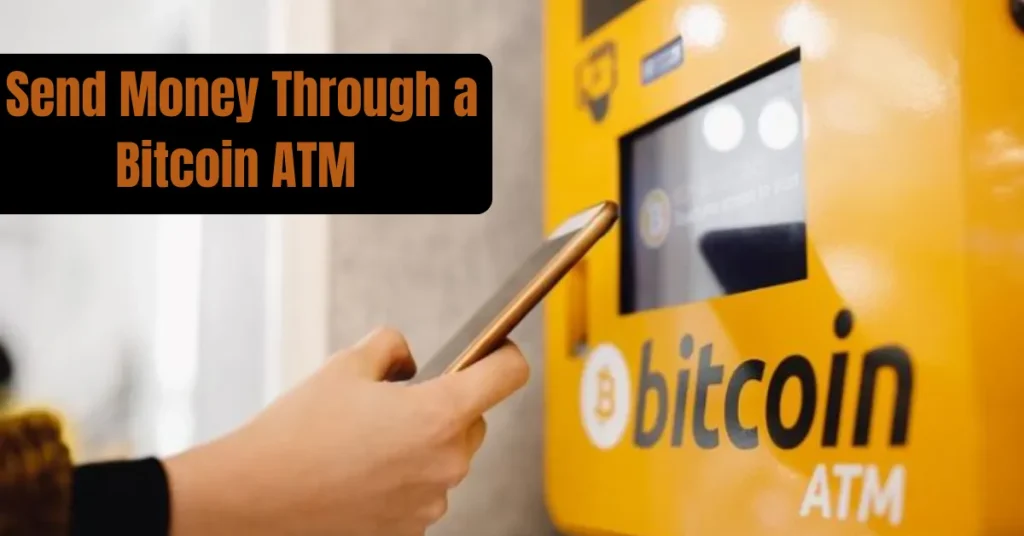 Money Through a Bitcoin ATM