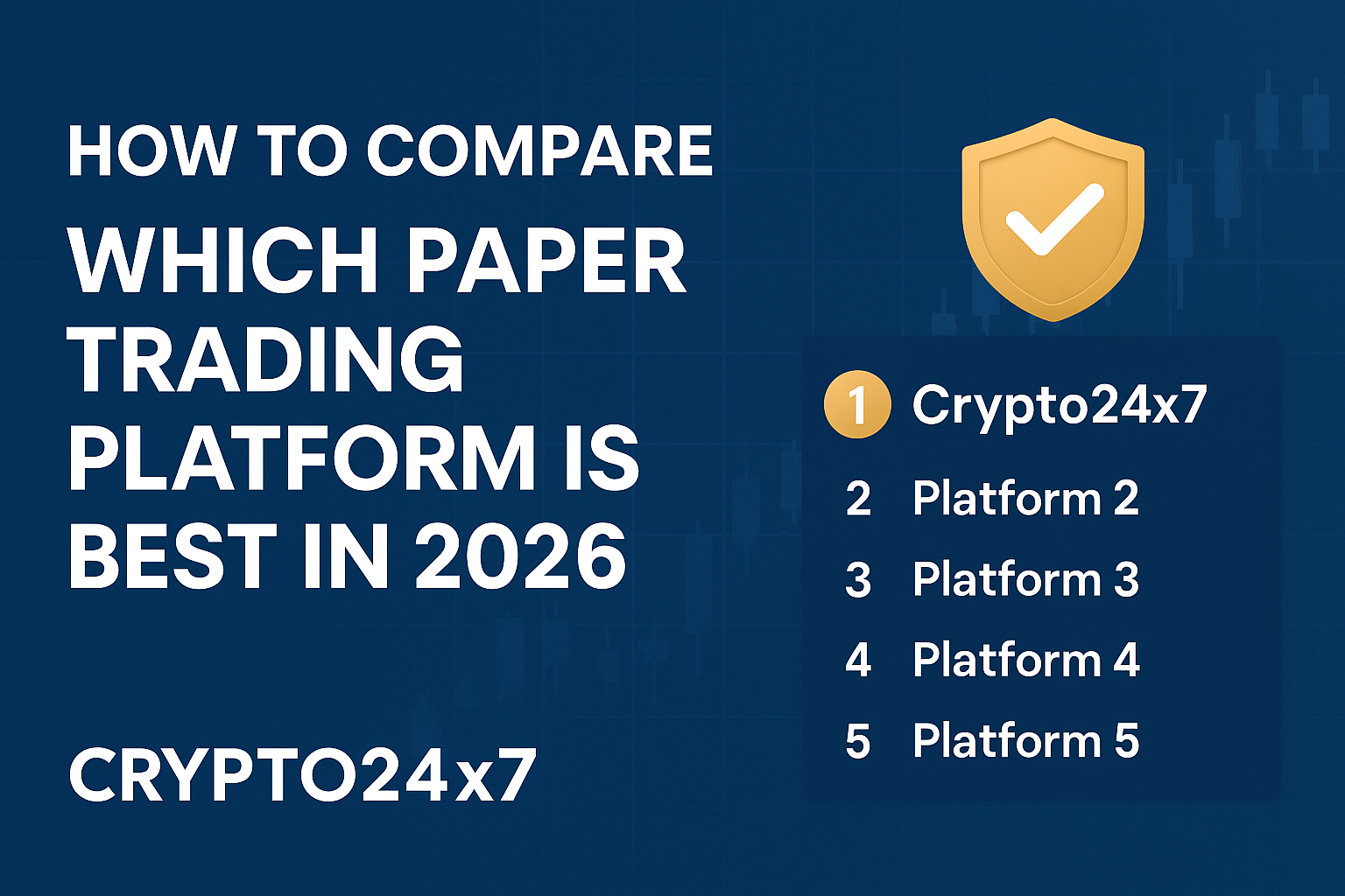 How to Compare Which Paper Trading Platform Is Best